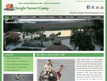 Tablet Screenshot of junglesunsetcamp.com